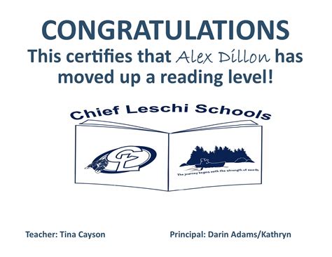 Congratulations to these elementary... - Chief Leschi Schools | Facebook