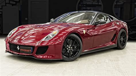 Red Ferrari 599 GTO - Sport car wallpaper