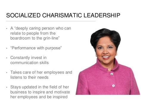 Indra Nooyi Leadership Style