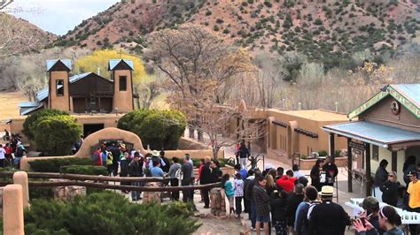 Good Friday Pilgrimage to the Santuario de Chimayo - YouTube