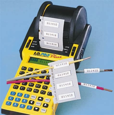 WML-711-292 Brady | Etiquetas para cables Brady, 100, para usar con ID PRO Plus, LS2000, Marker ...