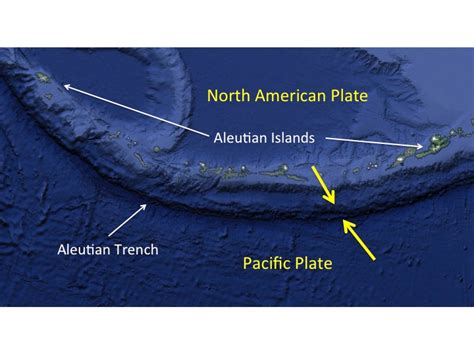 Aleutian Trench Map