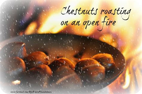 Chestnuts Roasting on an Open Fire | Roasted chestnuts, Seasonal treats ...