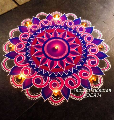 latest rangoli designs - ShaadiWish