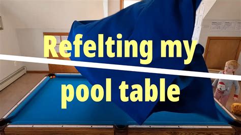 How To Refelt A Valley Pool Table | Cabinets Matttroy