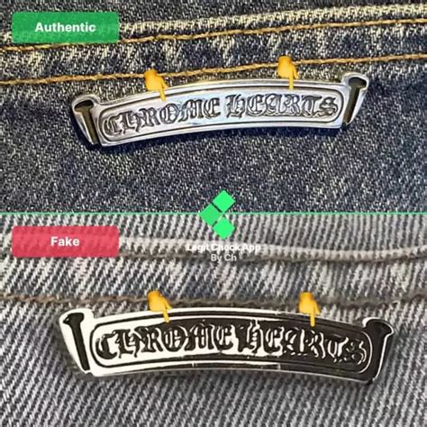 Chrome Hearts Jeans Fake Vs Real Guide - How To Spot Fake Chrome Hearts ...