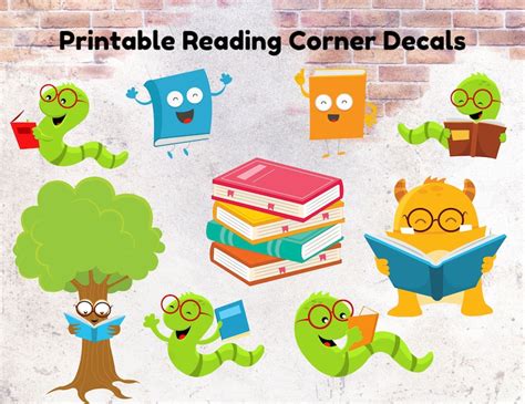 Daycare Reading Corner Bulletin Board Preschool Reading - Etsy