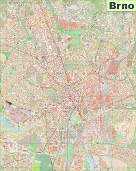 Brno Maps | Czech Republic | Maps of Brno