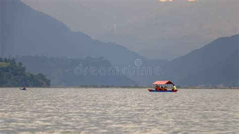 Boating in Phewa Lake stock image. Image of phewa, people - 128651051