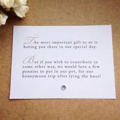 50 X Wedding Poem Cards For Invitations - Money Cash Gift Honeymoon in Home, Furniture & DIY ...