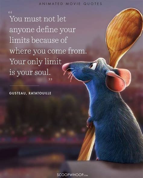 Cool Movie Quotes on Instagram: “Ratatouille #ratatouille #ratatouillemovie … | Inspirational ...