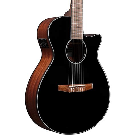 Ibanez AEG50N Acoustic-Electric Classical Guitar Gloss Black | Guitar ...