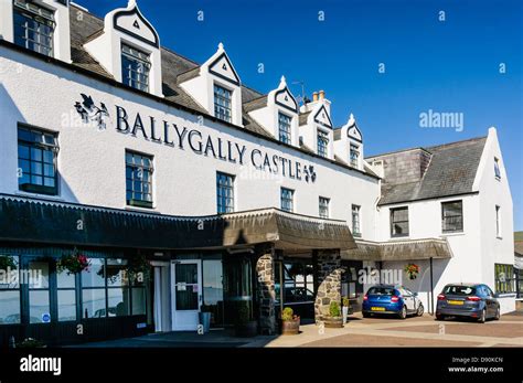 Ballygally Castle Hotel, Larne. Part of the Hastings Group of hotels in Northern Ireland, and ...