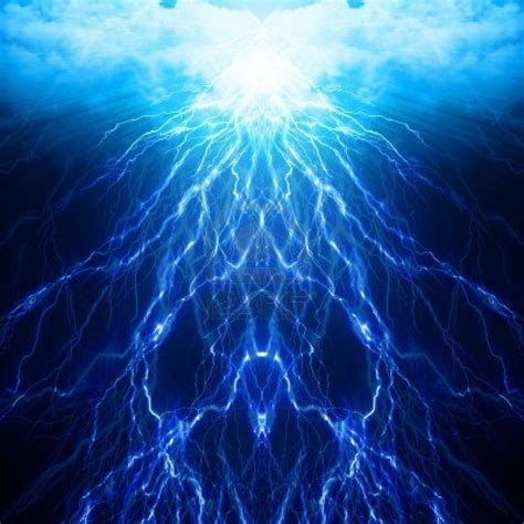 Blue Lightning Wallpaper - WallpaperSafari