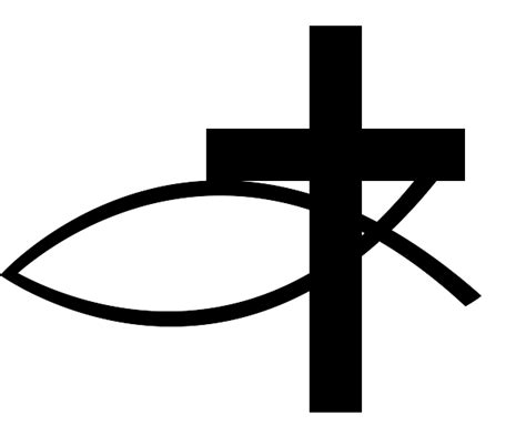 File:Christianity symbols Cross Ichthys.svg - Wikimedia Commons