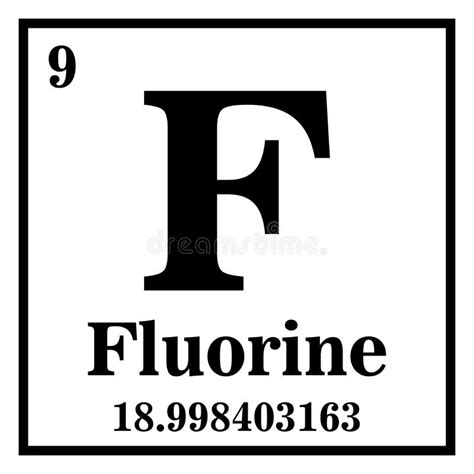 Periodic Table Fluorine Atom - Periodic Table Timeline