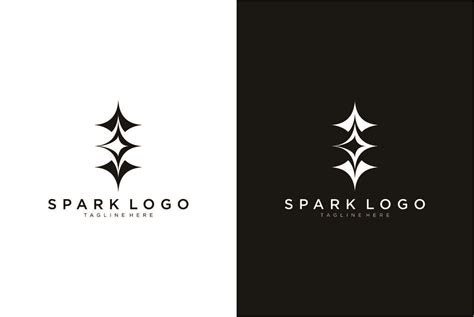 Spark Logo Graphic Vector Icon Graphic by nurvikaazi · Creative Fabrica