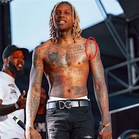 Lil Durk’s 46 Tattoos & Their Meanings | Body Art Guru | Lil durk, Dope outfits for guys, Asian doll