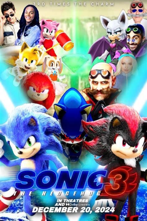 Sonic The Hedgehog 3 custom poster #17 by Nikisawesom on DeviantArt