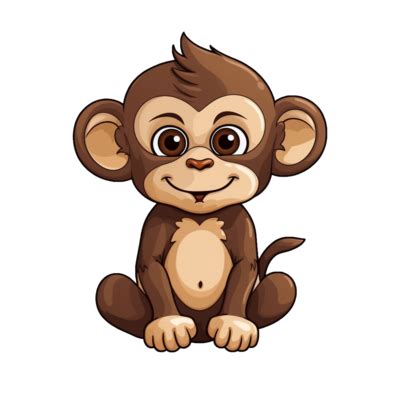 Monkey Cartoon PNGs for Free Download