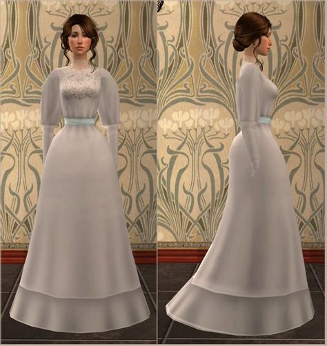 19th century AF clothing | Sims 4 dresses, Sims, Sims 4