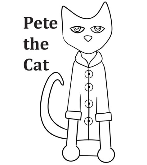 Top 21 Free Printable Pete The Cat Coloring Pages Online