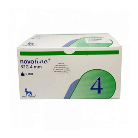 Novofine Needle 32Gx4Mm 100s|Big Pharmacy | Malaysia Trusted Healthcare Store