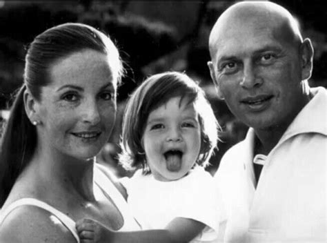 Yul Brynner and family - his 2nd wife Doris Kleiner (1960~1967) and ...