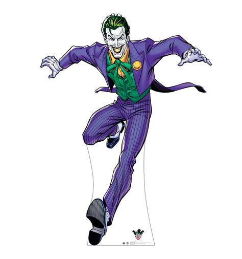 Advanced Graphics Animated Joker Purple Suit Life Size Cardboard Cutout Standup ...