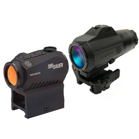 Sig Optics Red Dot Sight ROMEO5 and JULIET3 Combo – Saint Barbs Bullets