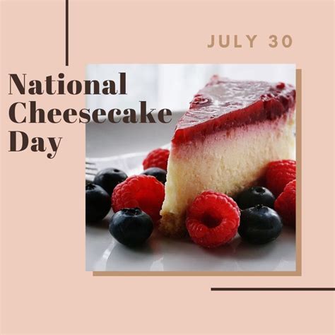 National Cheesecake Day 2024 in USA | Eventlas