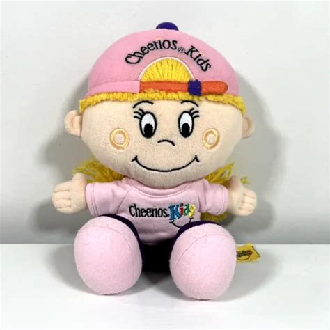 CHEERIOS KIDS GENERAL Mills Girl Plush Doll Blonde Hair Doll in GREAT condition $14.95 - PicClick