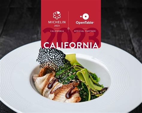 Announcing California's 2023 MICHELIN-star restaurants