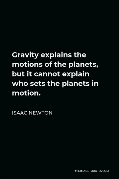 100+ Isaac Newton Quotes | Minimalist Quotes