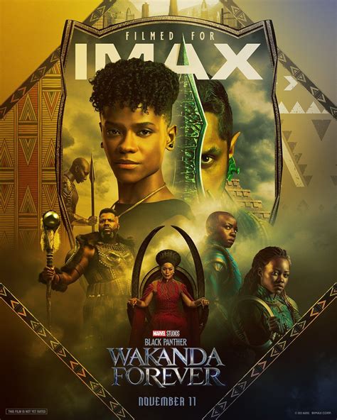 Black Panther: Wakanda Forever IMAX Poster Spotlights Star-Studded Cast