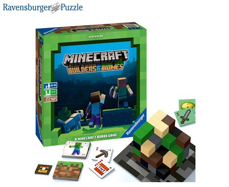 Minecraft Builders & Biomes Board Game | Catch.com.au