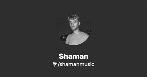 Shaman | Instagram, TikTok | Linktree