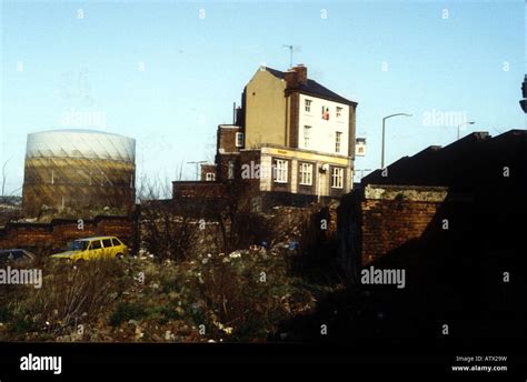 Death of industrial town in the Midlands of England Stock Photo - Alamy