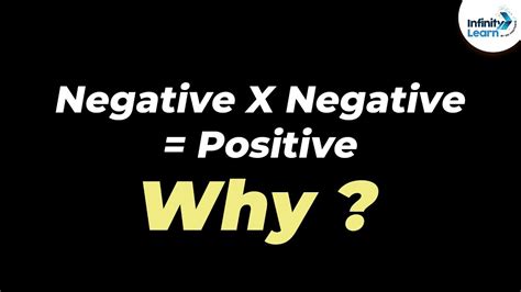 Why is Negative times Negative a Positive? | One Minute Bites | Don't ...