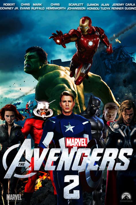 The Avengers 2 theatrical poster by DComp on DeviantArt