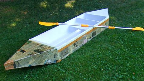 how to make a boat model with cardboard