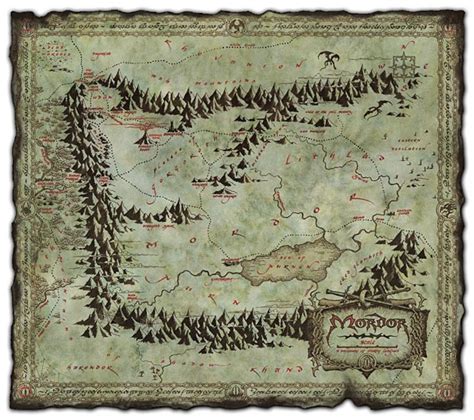 MyBlog: The Lord Of The Rings: Maps