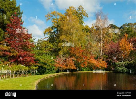 Tieve Tara Gardens, Mt Macedon, Victoria, Australia Stock Photo ...