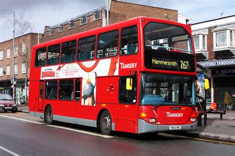 London Bus Routes | Route 267: Fulwell - Hammersmith | Route 267, Transdev, SLE17, YN55NHL