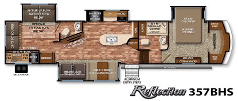 Reflection Fifth-Wheel Specifications | Grand Design RV. Dream kitchen ...