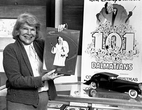 Betty Lou Gerson as the voice of Cruella De Ville in Disney's "101 Dalmatian". | Vintage disney ...