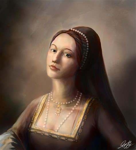 Anne Boleyn Portrait by Entar0178 on DeviantArt