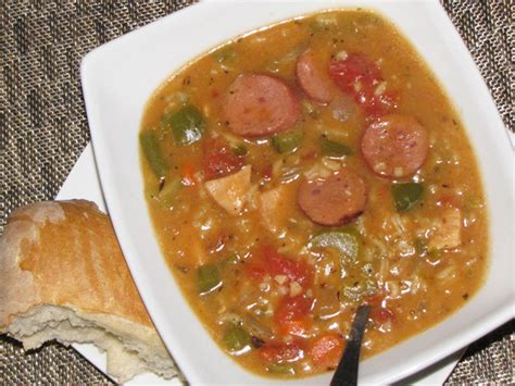 Pinch of Lime: Spicy Sausage and Chicken Gumbo Soup