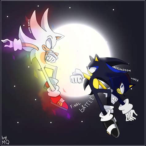 Hyper sonic vs Seelkadoom (Fan art)2023 by MaderaQ on DeviantArt