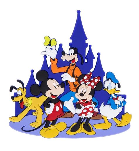 Disney Parks WDW Mickey & Friends Magnet New - Walmart.com - Walmart.com